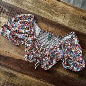 Wild Fable Multicolor Floral Blouse